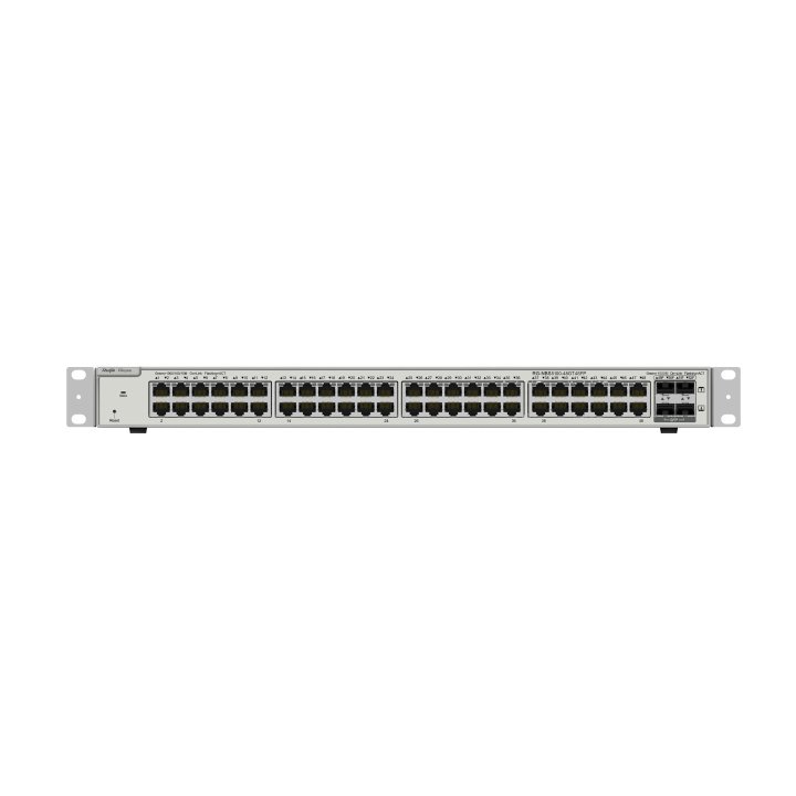 SWITCH GESTIONABLE L3 RUIJIE RG-NBS5100-48GT4SFP 48xRJ45 Gb 4xSFP 1GE RACK GESTION NUBE
