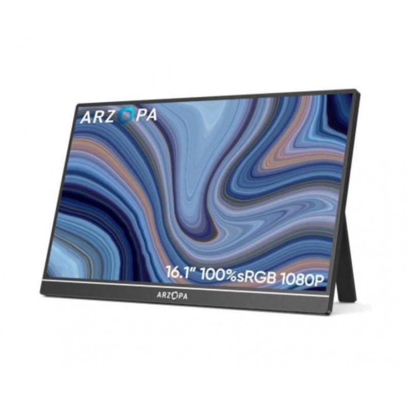 MONITOR PORTATIL ARZOPA Z1FC 16.1 IPS FHD 1080P 144HZ 2USB-C HDMI MM BLACK