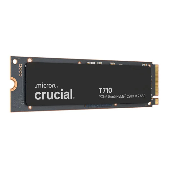 Crucial T710 SSD 4TB PCIe Gen 5 x4 14500 MB-s