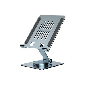 SOPORTE TABLET GIRATORIO Y PLEGABLE CONCEPTRONIC THANA09G BASE ROTACION 360° ALTURA AJUSTABLE