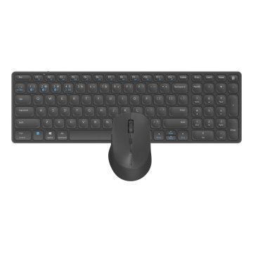 TECLADO Y MOUSE RAPOO WIRELESS Y BLUETOOTH 9700M 2,4GHz BT 5.0 ULTRADELGADO 1600 DPI