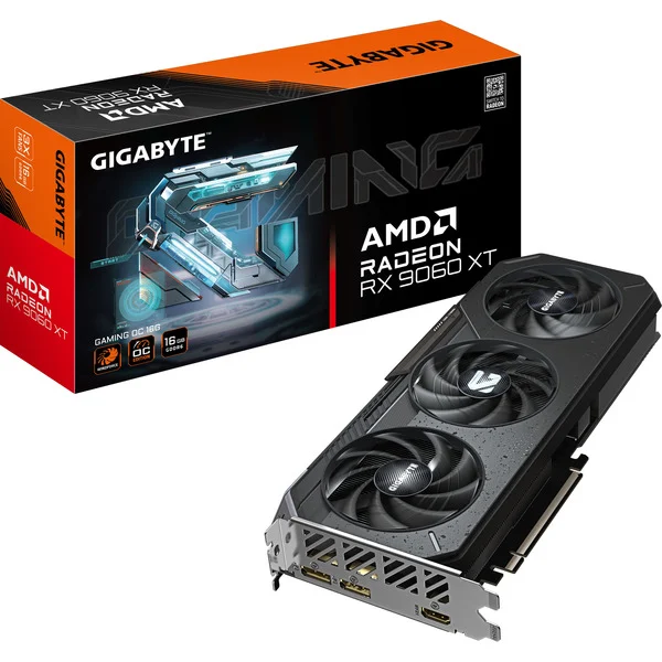 Gigabyte VGA AMD RX 9060 XT GAMING OC 16GB