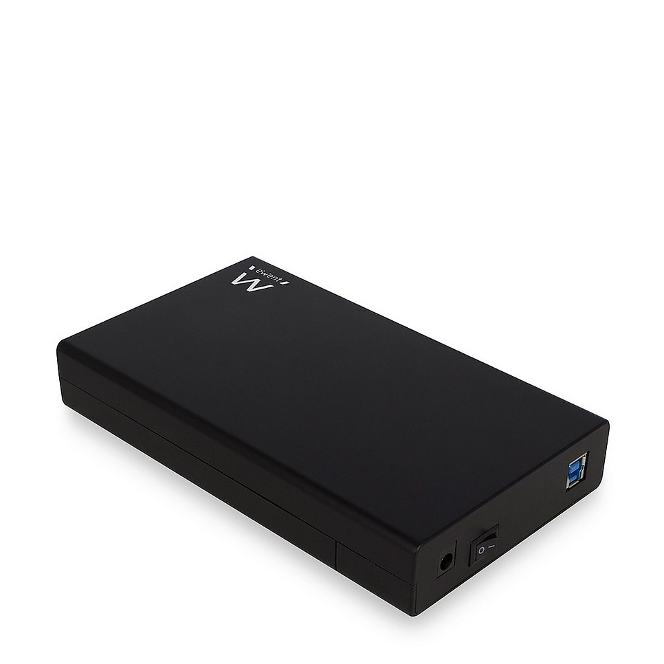CAJA EXT. HDD EWENT 3,5" SATA USB3.1 NEGRA