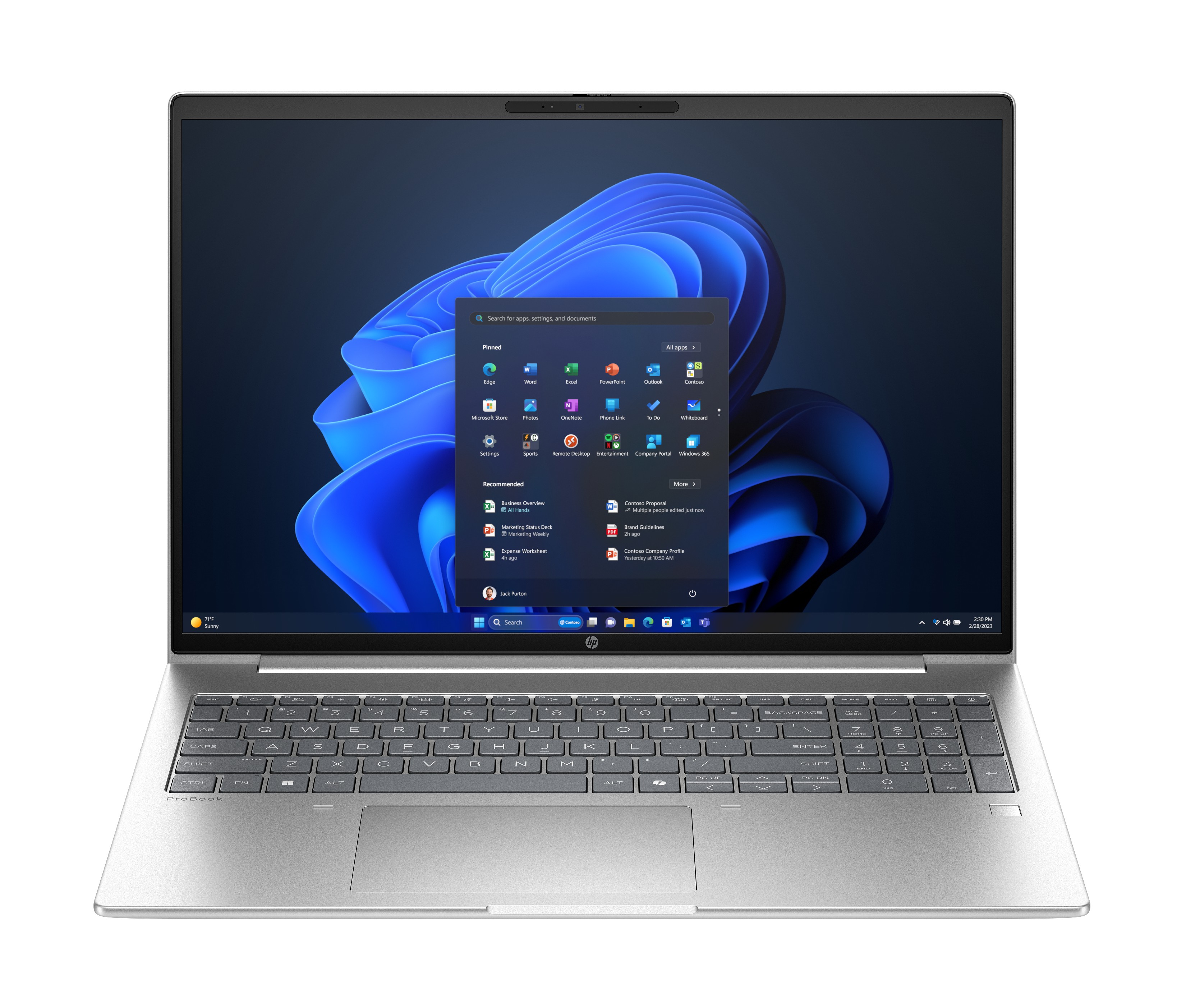 PORTATIL HP CORE ULTRA 7-255U 32GB 1TB 16" W11P PROBOOK 4 G1I AD2U8ET
