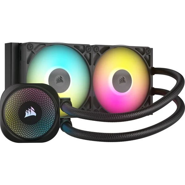 REFRIGERADOR LIQUIDO CPU CORSAIR TITAN 240 RX RGB ICUE LINK BLACK CW-9061016-WW
