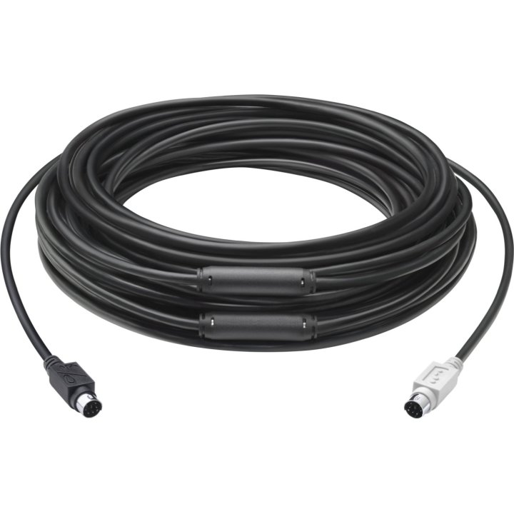 Logitech cable extension 15 metros 6-p Mini-DIN Macho