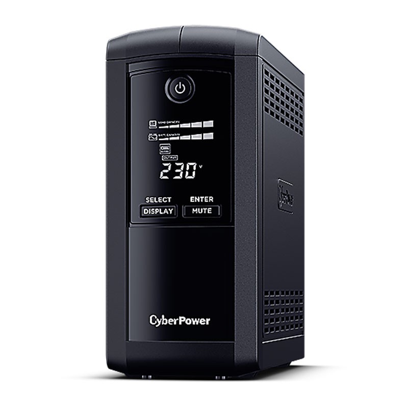SAI CyberPower VP1000 1000VA 550W Line Interactive con Pantalla LCD