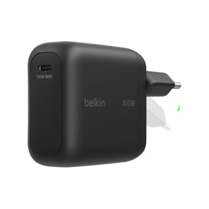CARGADOR USB GAN BELKIN WCH025 100W PD 1xUSB-C NEGRO