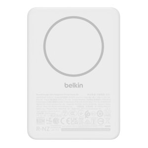 POWERBANK BELKIN BPD010HQWH 5000mAh 15W 1xUSB-C Qi 7.5W MAGNETICA CARGA SIMULTANEA SLIM BLANCO