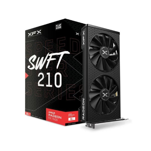 TARJETA GRÁFICA XFX RX 7600 8GB SWFT210 GAMING