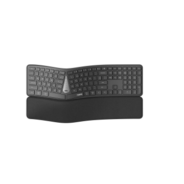 TECLADO Y MOUSE RAPOO WIRELESS Y BLUETOOTH 8810ME 2,4GHz BT 5.0 1600DPI ERGONOMICO