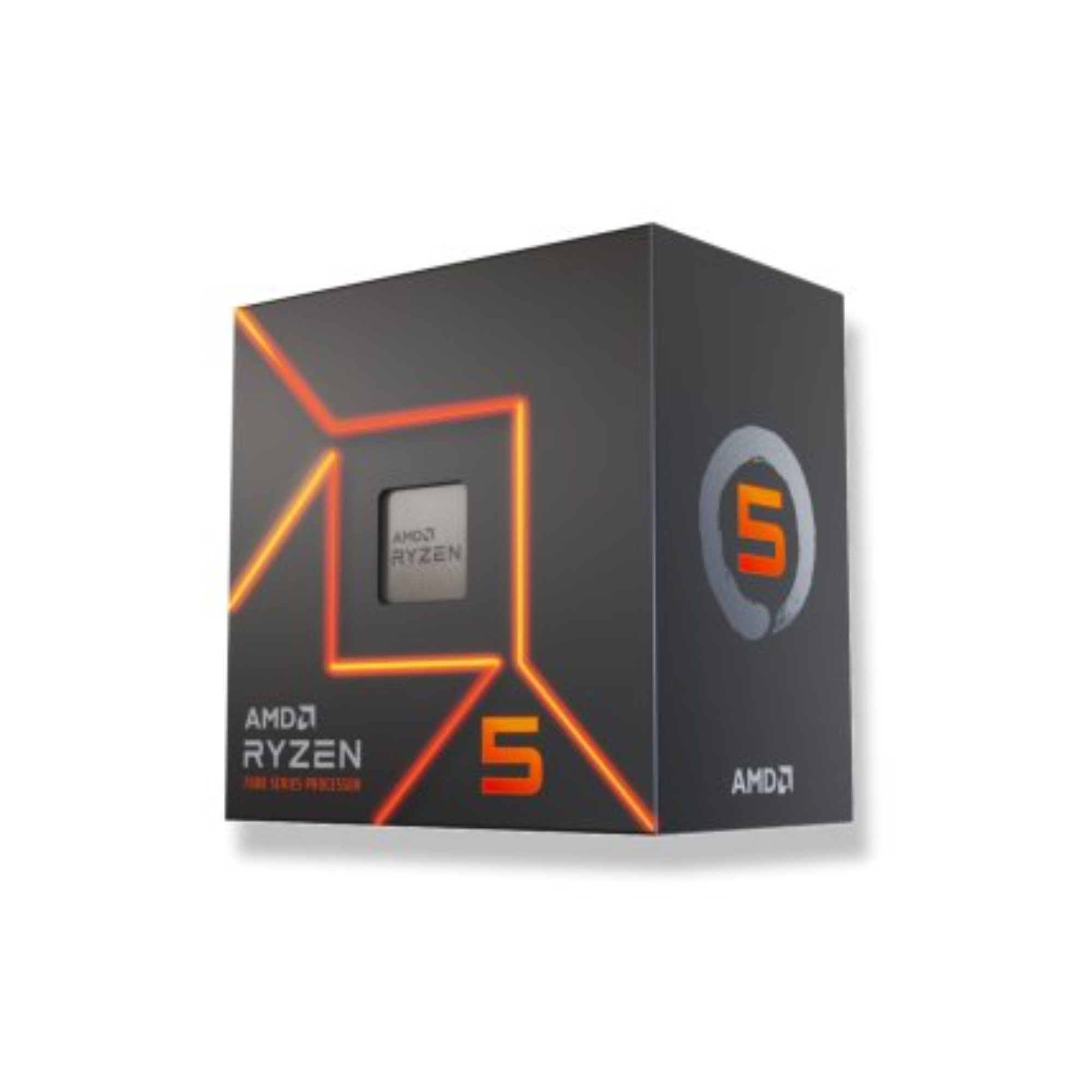 CPU AMD AM5 RYZEN 5 7400 3.3Ghz - 4.3Ghz 6 CORE 3MB 16MB CACHE 64BIT 65WAT BOX