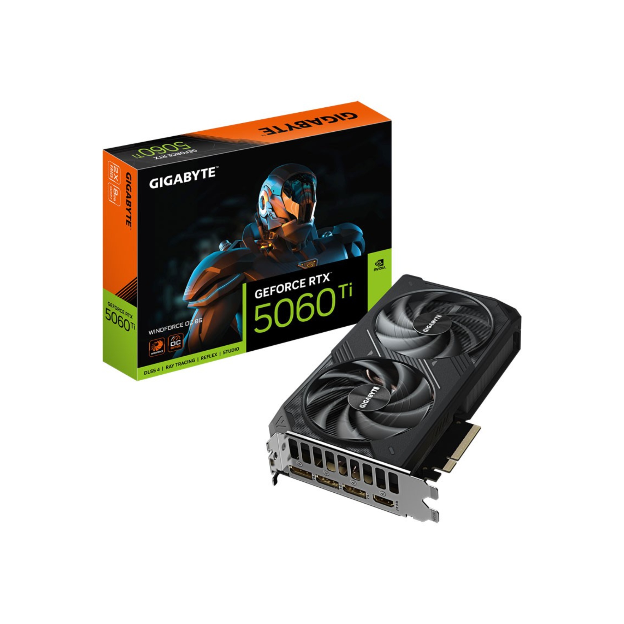 Gigabyte VGA NVIDIA RTX 5060 Ti WF OC 8G DDR7