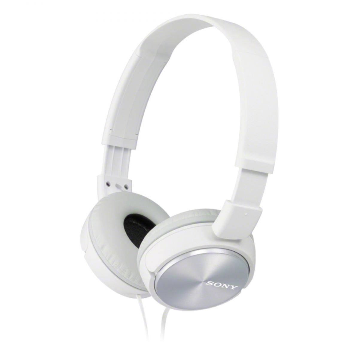 Auriculares Sony MDR-ZX310AP con micrófono integrado y control remoto - Blanco