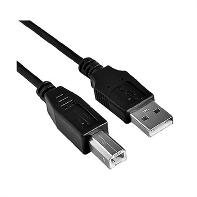 CABLE USB NANO CABLE USB2.0 A/M - USB2.0 B/M 1.8M NEGRO IMPRESORA