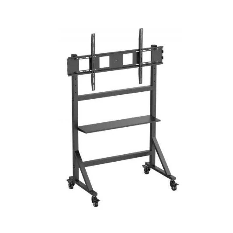 EWENT SOPORTE TV DE SUELO EN ACERO REFORZADO DE 55"