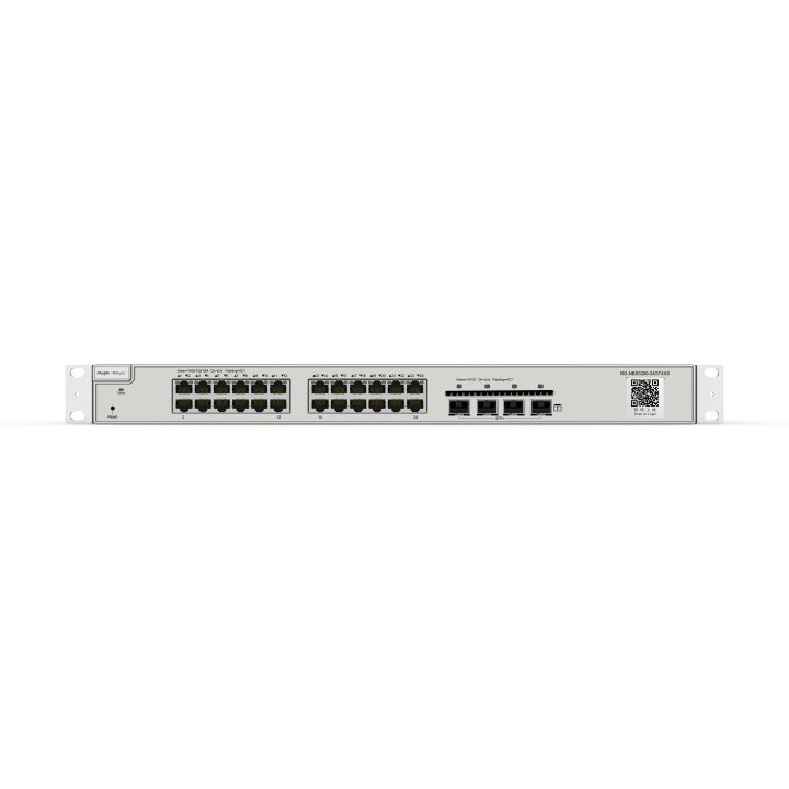 SWITCH GESTIONABLE L3 RUIJIE RG-NBS5200-24GT4XS 24xRJ45 Gb 4xSFP+ 10GE RACK GESTION NUBE