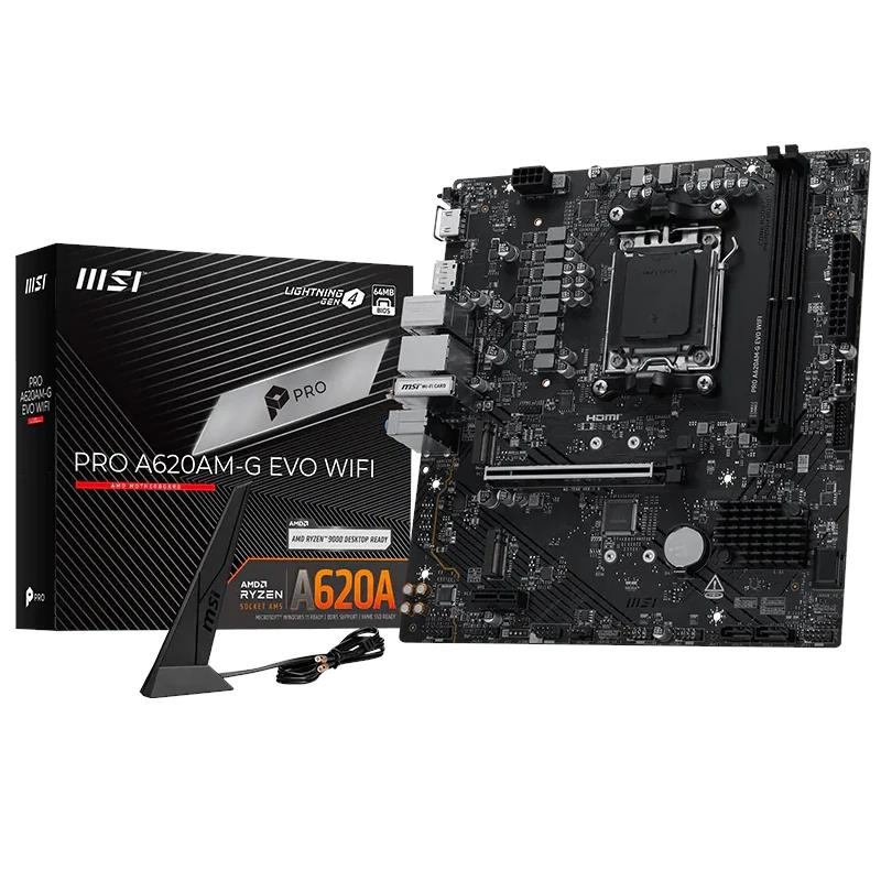 MSI Placa Base AM5 PRO A620AM-G EVO WIFI DDR5 mATX
