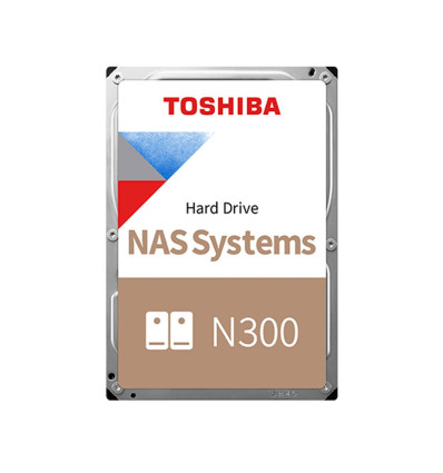 Toshiba N300 NAS HDWG780EZSTA 8TB 3.5" SATA-600