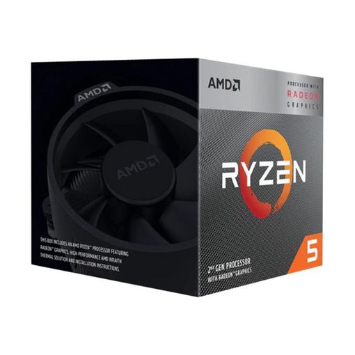 AMD RYZEN 5 3400G 3.7GHz 6MB 4 CORE AM4 BOX+Disipa