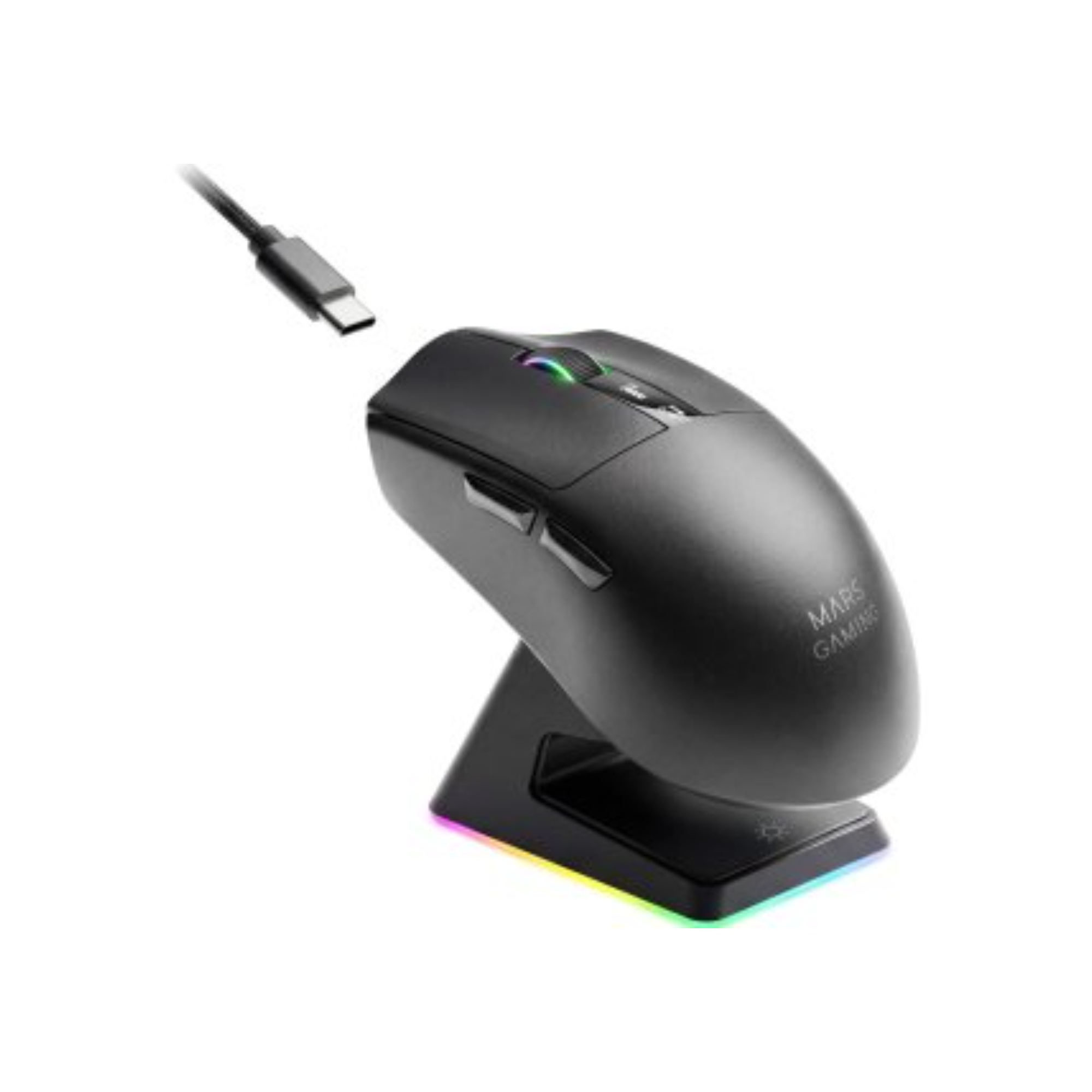 Mars Gaming MMW-ELITE Ratón Wireless y Bluetooth 2.4GHz 20000 DPI Negro