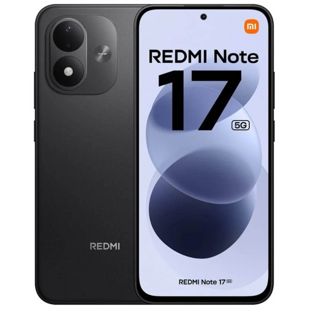 SMARTPHONE XIAOMI REDMI NOTE 17 5G 6GB RAM 256GB ROM BLACK