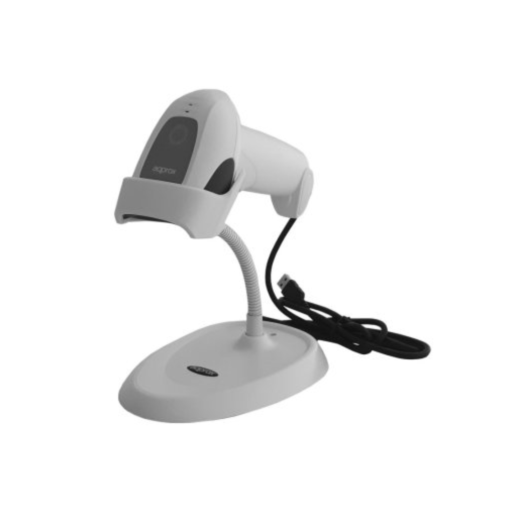 Scanner de códigos de barras approx APPLS11ASWH 1D USB láser manual y automático