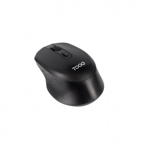 Ratón inalámbrico TOOQ TQMW-1101-B 1600 DPI negro con 4 botones