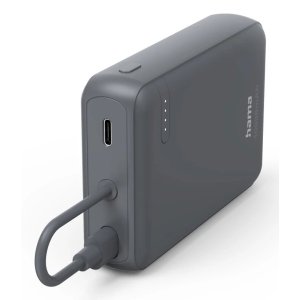 POWERBANK HAMA POWER PACK 10000 mAh 2xUSB-C ANTRACITA