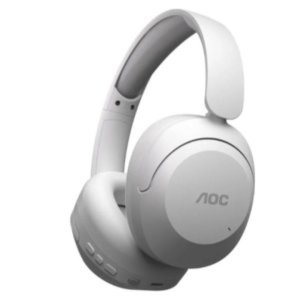 HEADSET BLUETOOTH AOC ACH3505WT DIADEMA ANC HIFI MIC BLANCO REPRODUCCION 80H CARGA USB-C