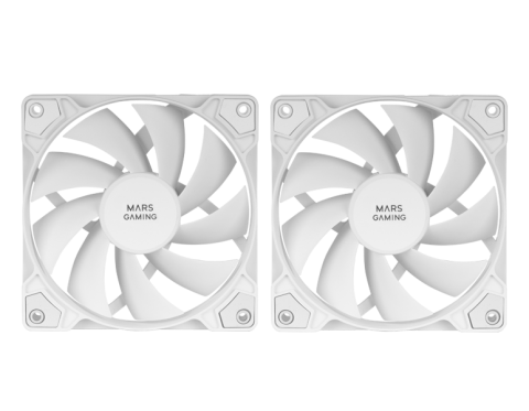 MARS GAMING Ventilador MF-PROX2 silencioso white