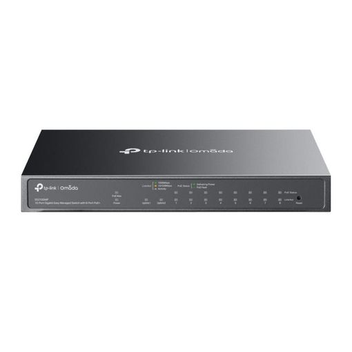 TP-Link ES210GMP Switch 8xG PoE+ 1xGbE 1xG-C 123W