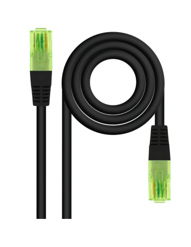 Nanocable Cable RJ45 Cat.6 UTP CCA 50cm Negro