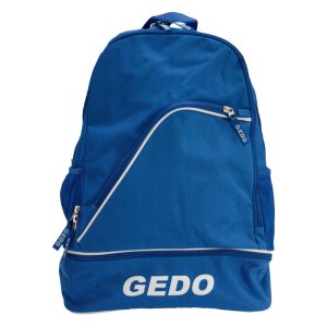 MOCHILA GEDO NAPOLI 4 COMPARTIMIENTOS UNO INFERIOR PARA BOTAS ACOLCHADA COLOR AZUL NAVY