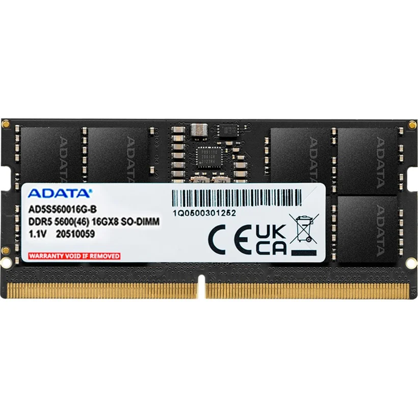 ADATA RAM AD5S560016G-S 16GB 5600Mhz DDR5 SODIMM