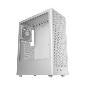 Caja ATX Mars Gaming MC-T800 blanca con frontal Airdot Mesh y 4 ventiladores FDB