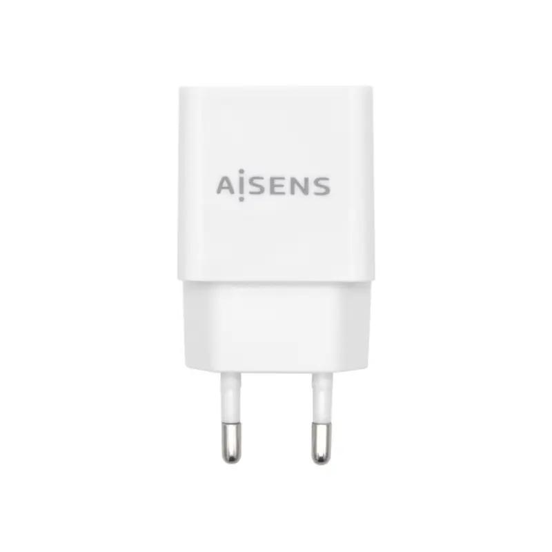 CARGADOR USB PARED AISENS 1PTO 2A 10W BLANCO