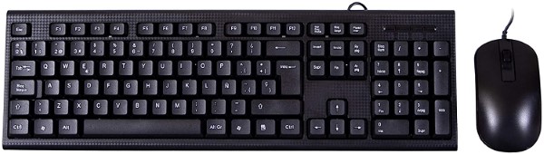 COMBO TECLADO/RATON COOLBOX USB NEGRO (PC-CASE)