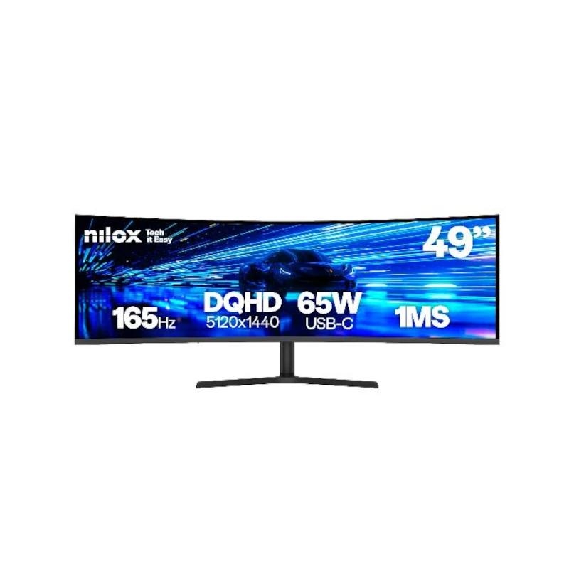 Nilox NXM49CRVDC2 Monitor 49" DQHD 165hz curvo