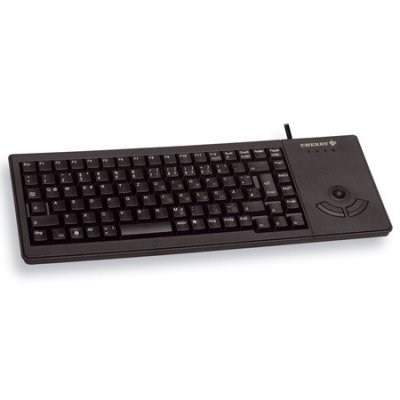 Cherry Teclado XS Plano con Trackball Negro