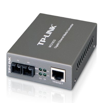 TP-LINK MC210CS Convertidor RJ45 1GB a SC 1GB 15Km