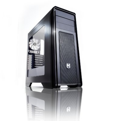 NOX Caja Semitorre ATX  Hummer ZX Negra Ventana