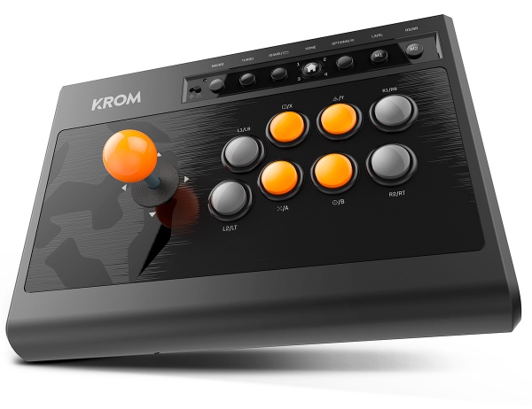 Krom Gamepad Arcade Kumite Multiplataforma